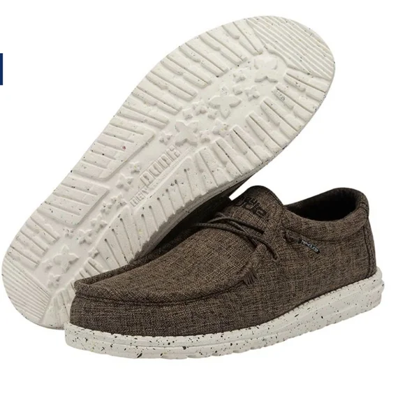 HEY DUDE WALLY ECO DARK BROWN - Picture 2 of 6